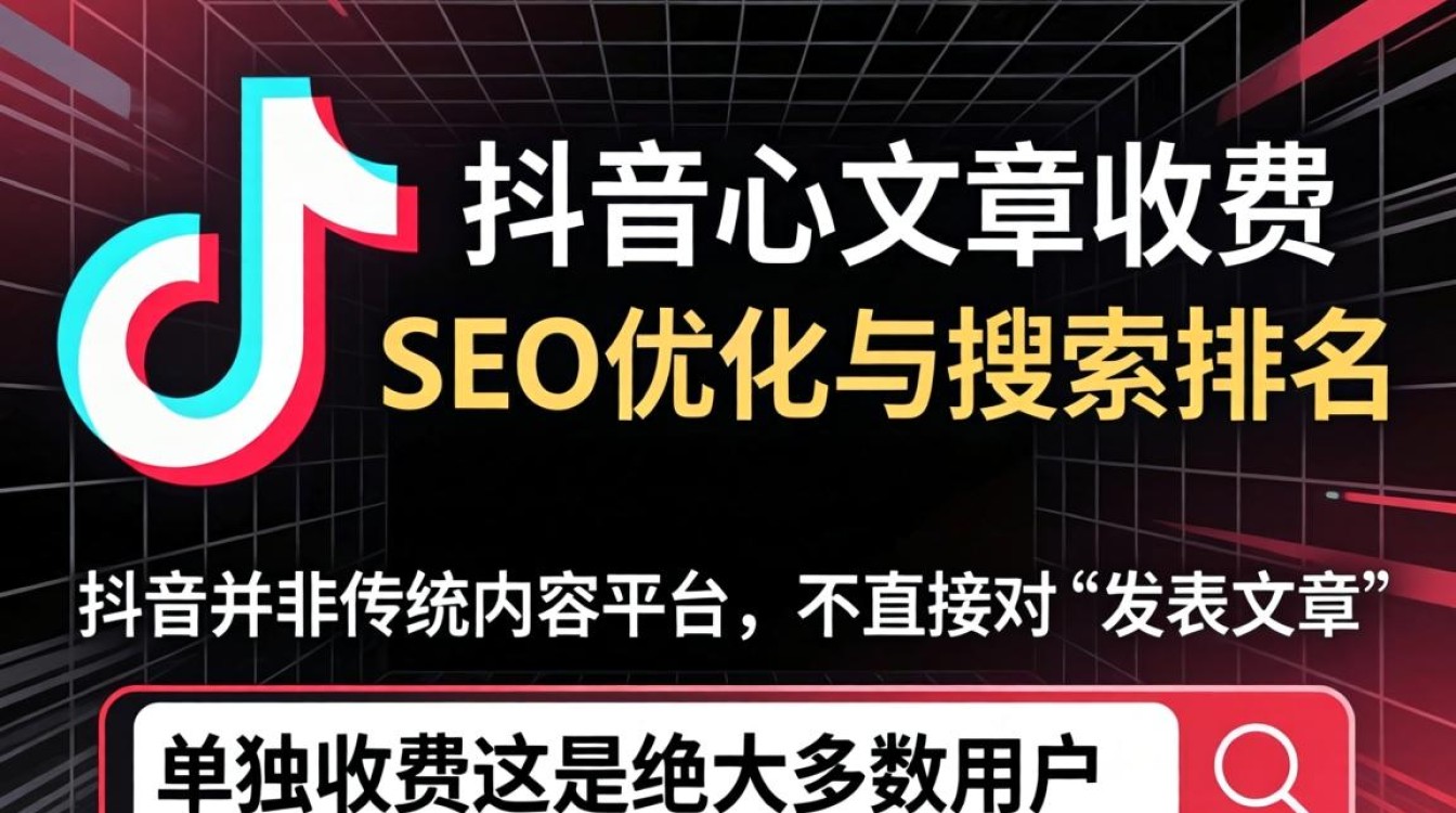 抖音发文章收费吗SEO优化排名影响