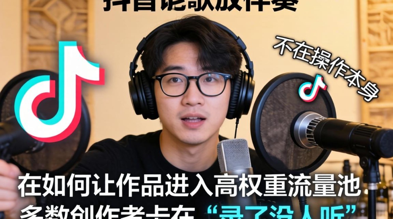 抖音录歌放伴奏怎么弄?抖音录歌如何设置伴奏并突破流量池权重优化 抖音录歌如何设置伴奏并突破流量池权重优化