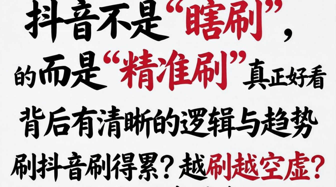 抖音怎么刷视频才好看?抖音刷视频技巧与行业未来发展趋势 抖音刷视频技巧与行业未来发展趋势