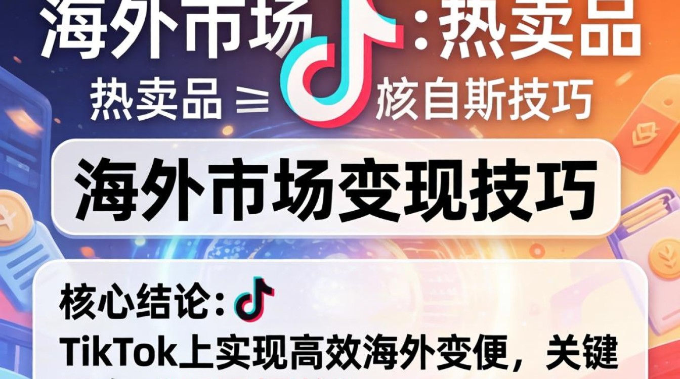 TikTok海外热卖品变现技巧