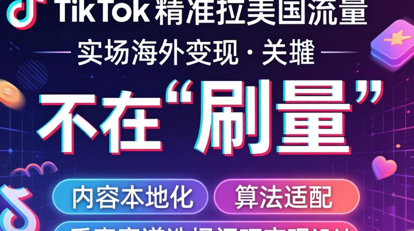 TikTok怎么拉美国流量?TikTok美国流量获取与海外变现技巧 TikTok美国流量获取与海外变现技巧