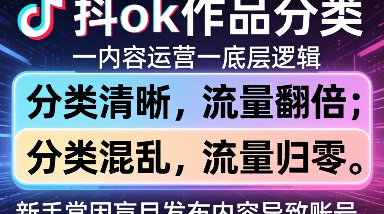 TikTok作品如何分类别?TikTok作品分类运营实操教程新手入门必看 TikTok作品分类运营实操教程新手入门必看