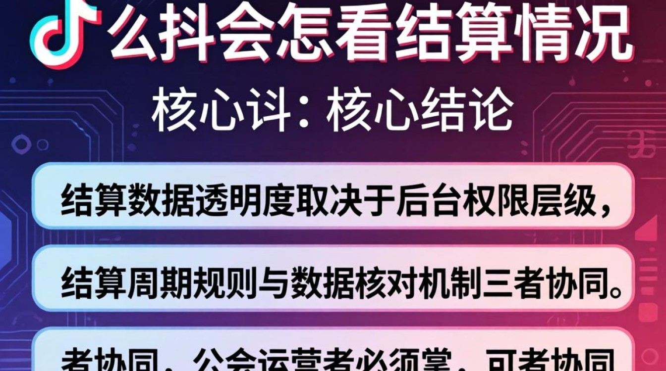 抖音公会怎么看结算情况?抖音公会结算查询全流程详解 抖音公会结算查询全流程详解