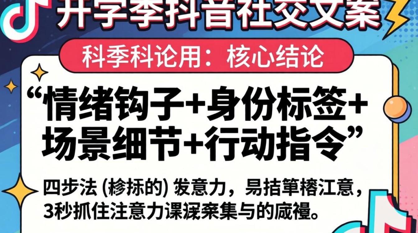 抖音开学社交文案怎么写?抖音开学社交文案怎么写从入门到精通完整攻略 抖音开学社交文案怎么写从入门到精通完整攻略