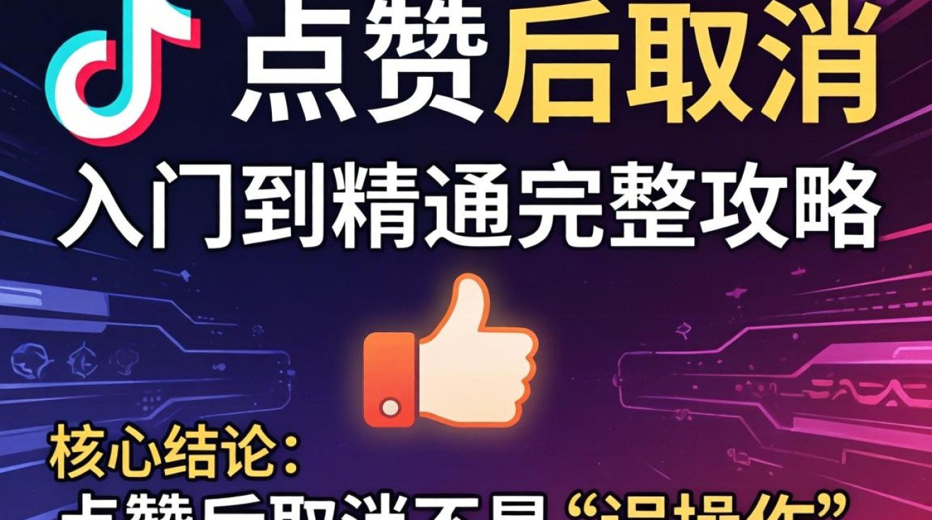 TikTok点赞后取消操作技巧与影响解析