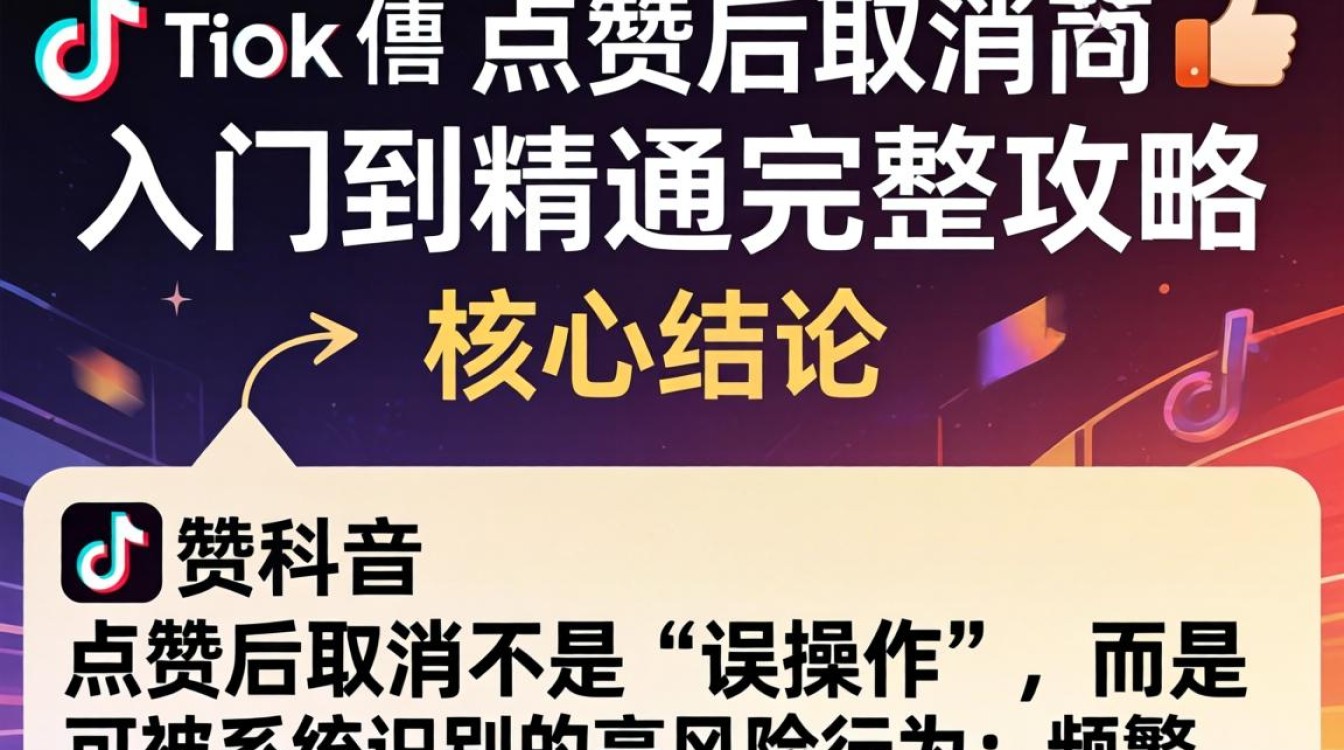 TikTok点赞后取消操作技巧与影响解析