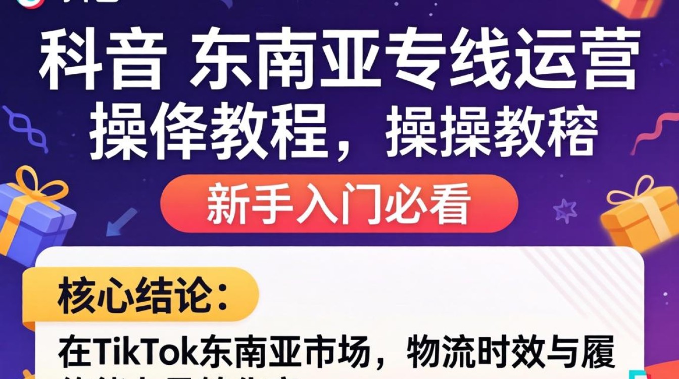 TikTok东南亚专线怎么运营?新手入门必看的实操教程 TikTok东南亚专线怎么运营