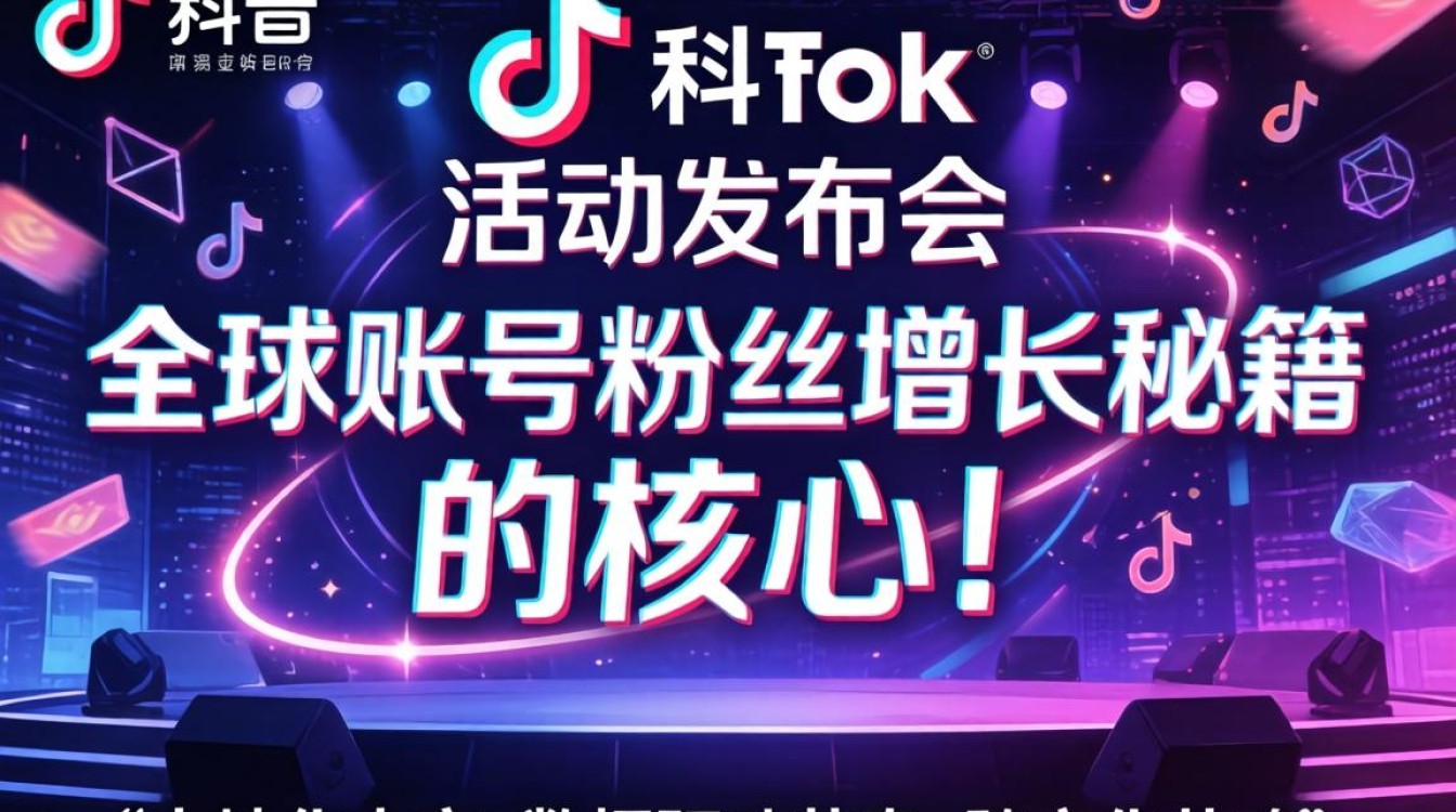 TikTok活动发布会如何快速提升全球账号粉丝增长