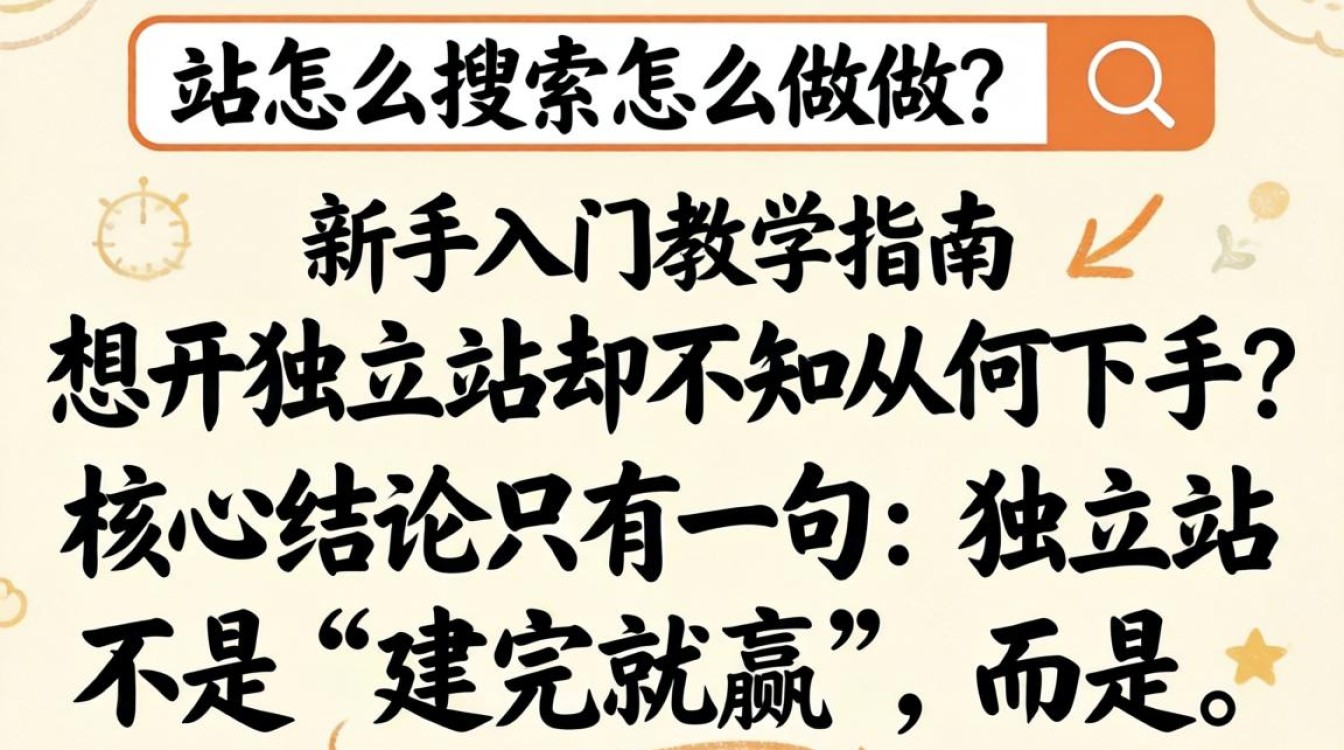 独立站怎么搜索怎么做