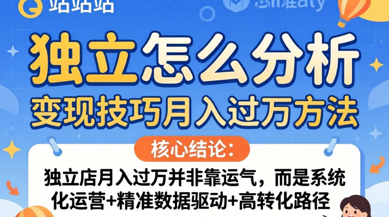 独立站怎么分析变现技巧
