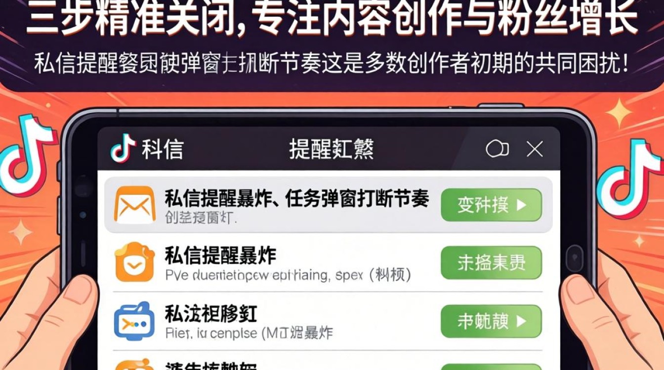 抖音私信都提醒吗?怎么关?粉丝增长与变现攻略 粉丝增长与变现攻略
