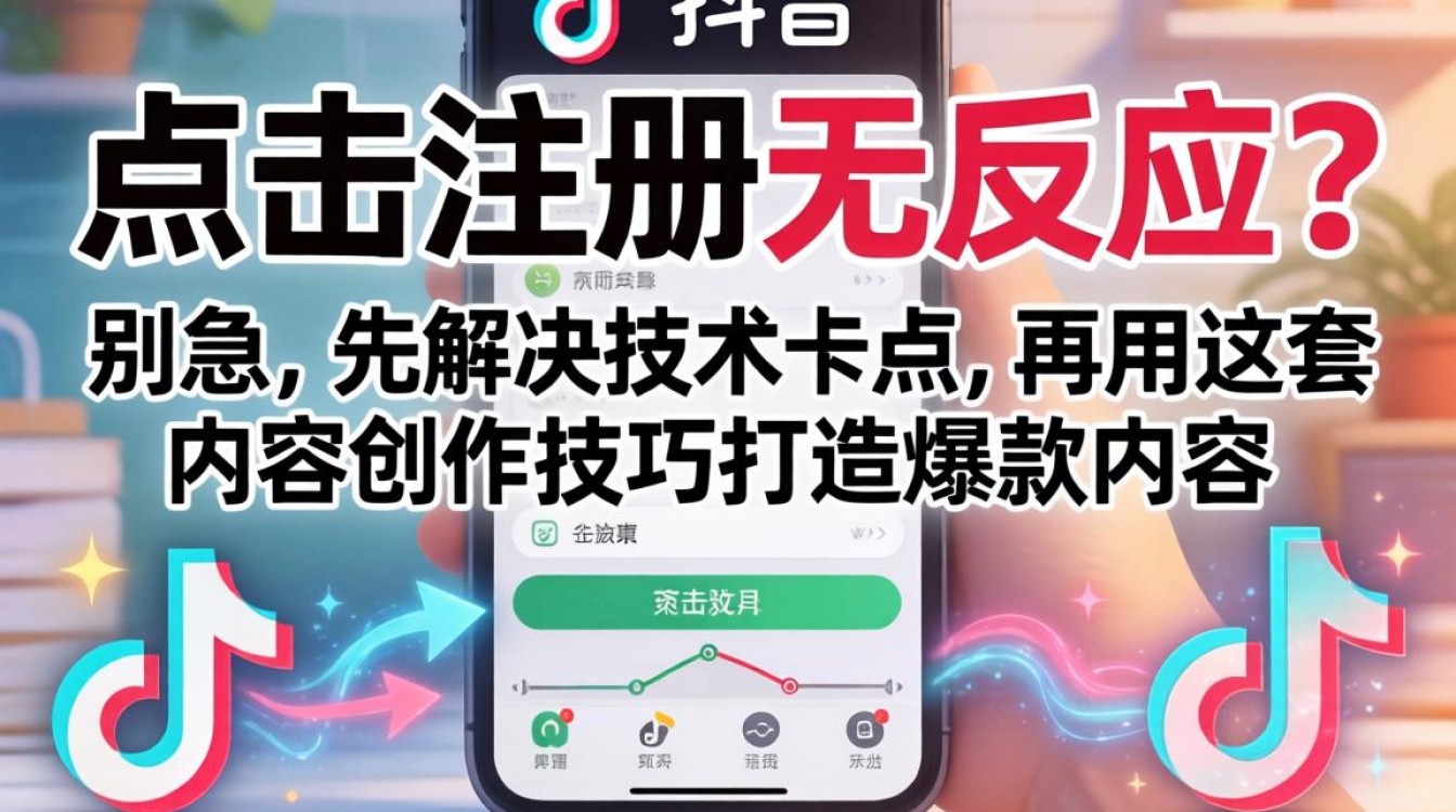 TikTok点击注册无反应怎么办?内容创作技巧+爆款频出方法 TikTok点击注册无反应怎么办