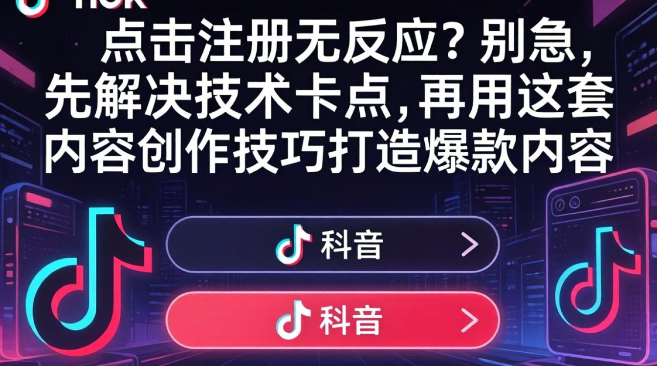 TikTok点击注册无反应怎么办?内容创作技巧+爆款频出方法 TikTok点击注册无反应怎么办