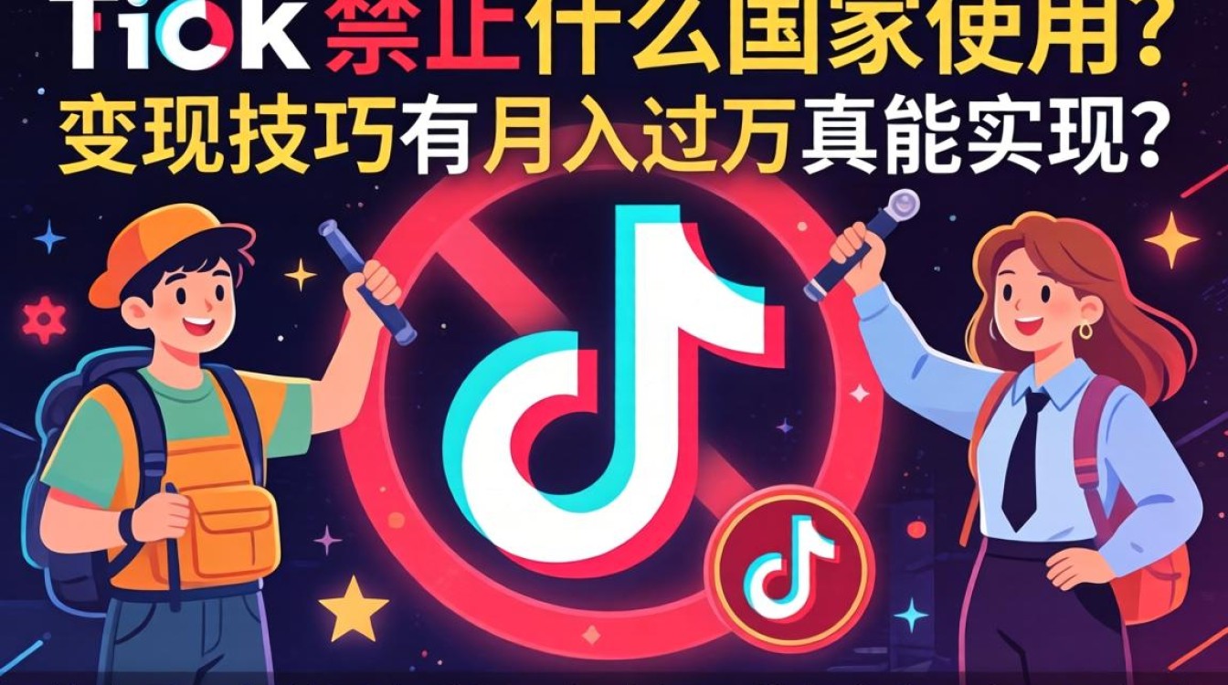 TikTok禁止哪些国家使用?TikTok变现技巧月入过万真实可行吗 TikTok变现技巧月入过万真实可行吗