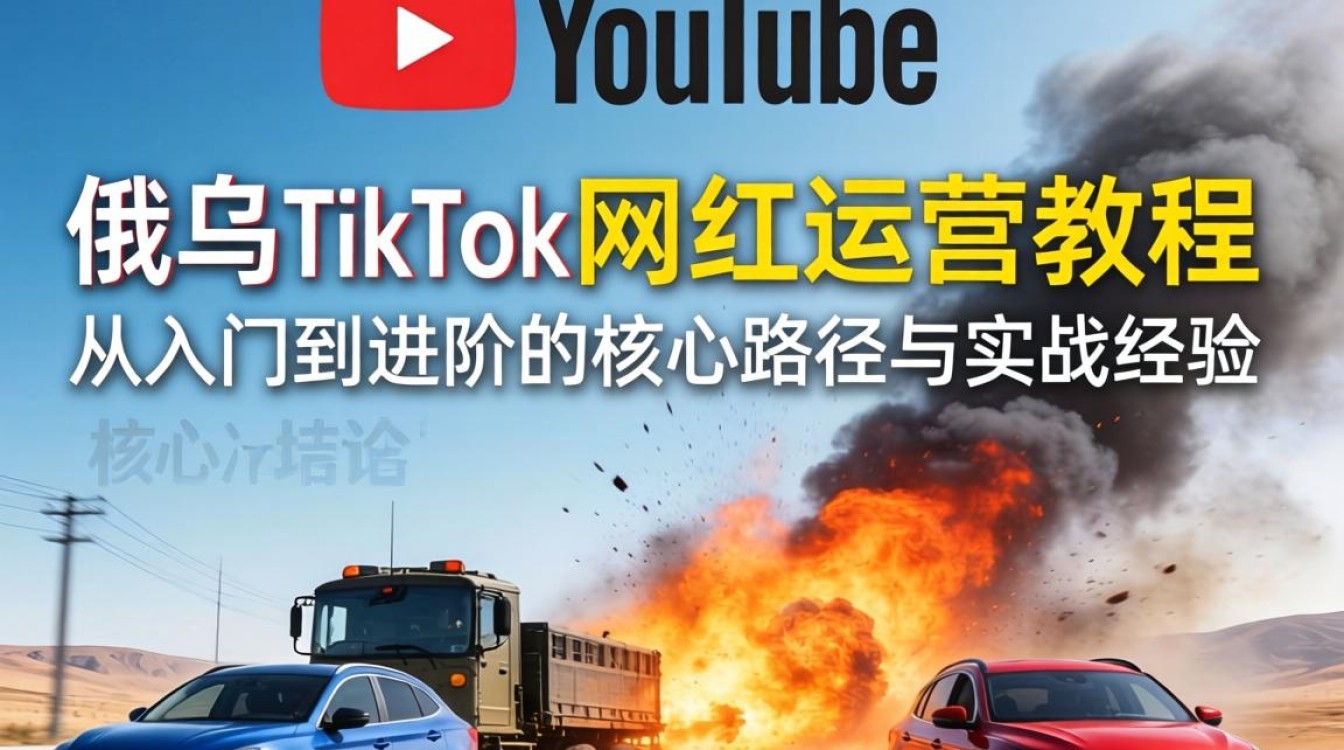 YouTube俄乌Tiktok网红怎么运营?入门到进阶全流程教程 YouTube俄乌Tiktok网红怎么运营