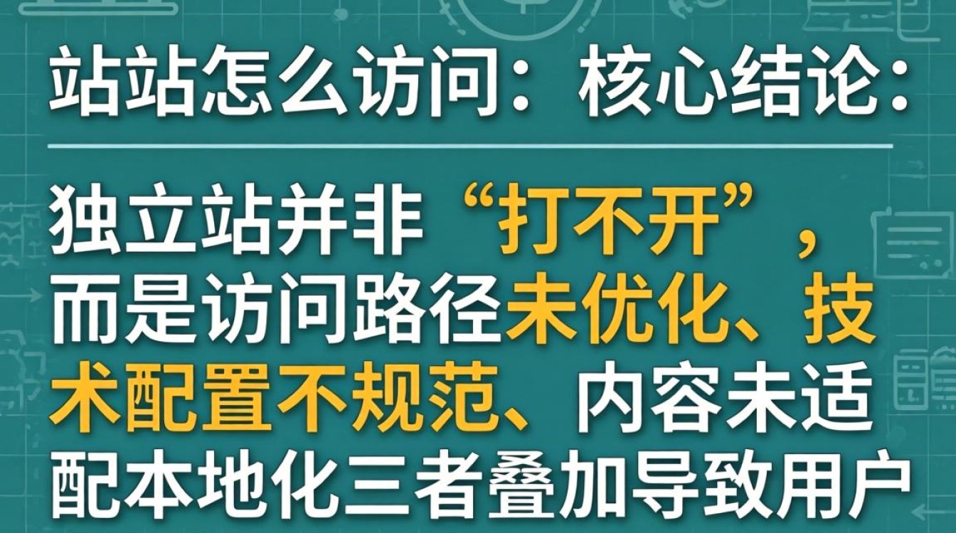 独立站怎么访问?独立站访问不了怎么办 独立站访问不了怎么办