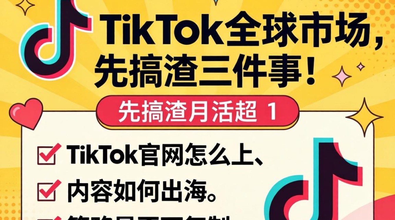 TikTok官网访问出海内容创作技巧
