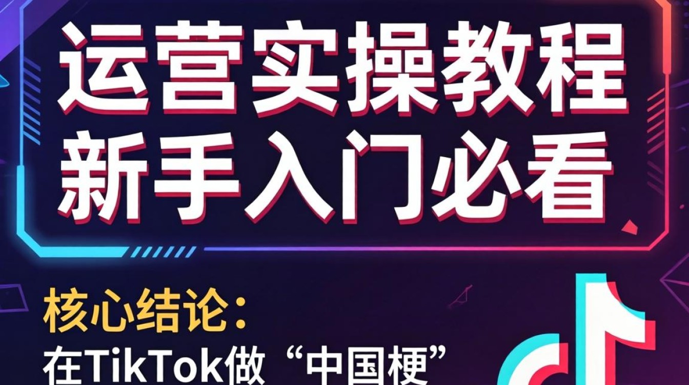 TikTok中国梗运营实操教程新手入门必看