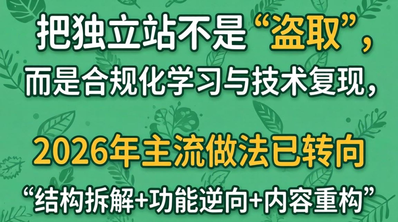 2026年最新版独立站扒站入门指南