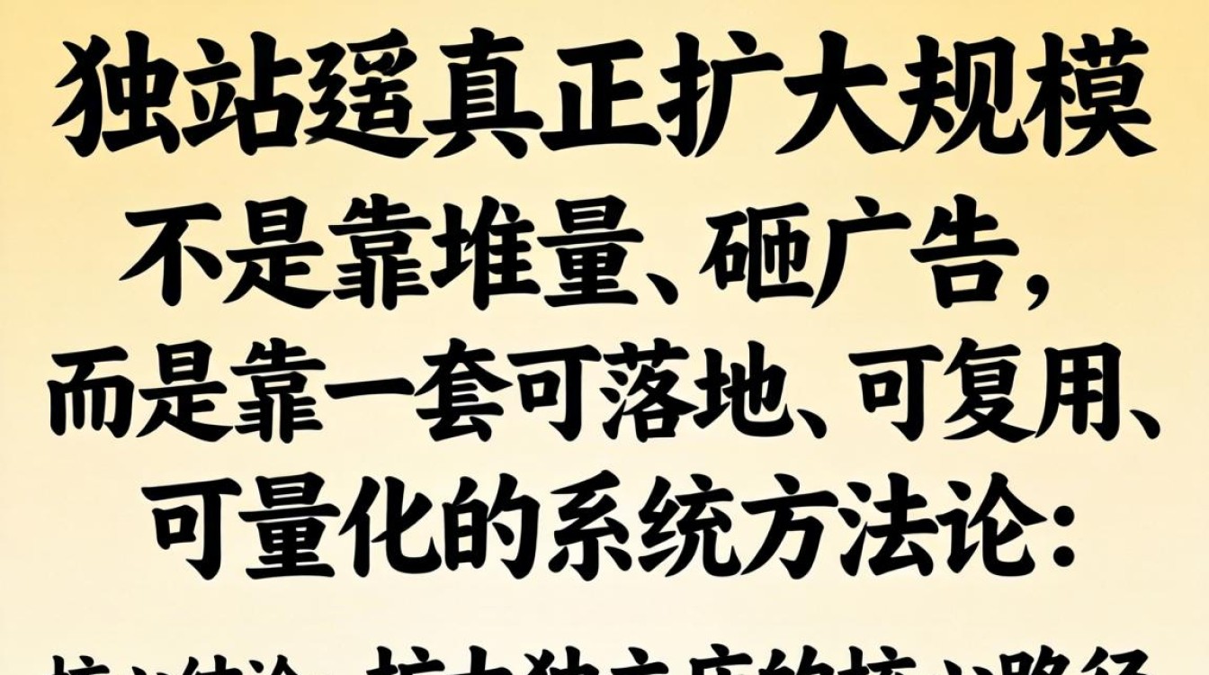 独立站扩大流量必备清单值得拥有