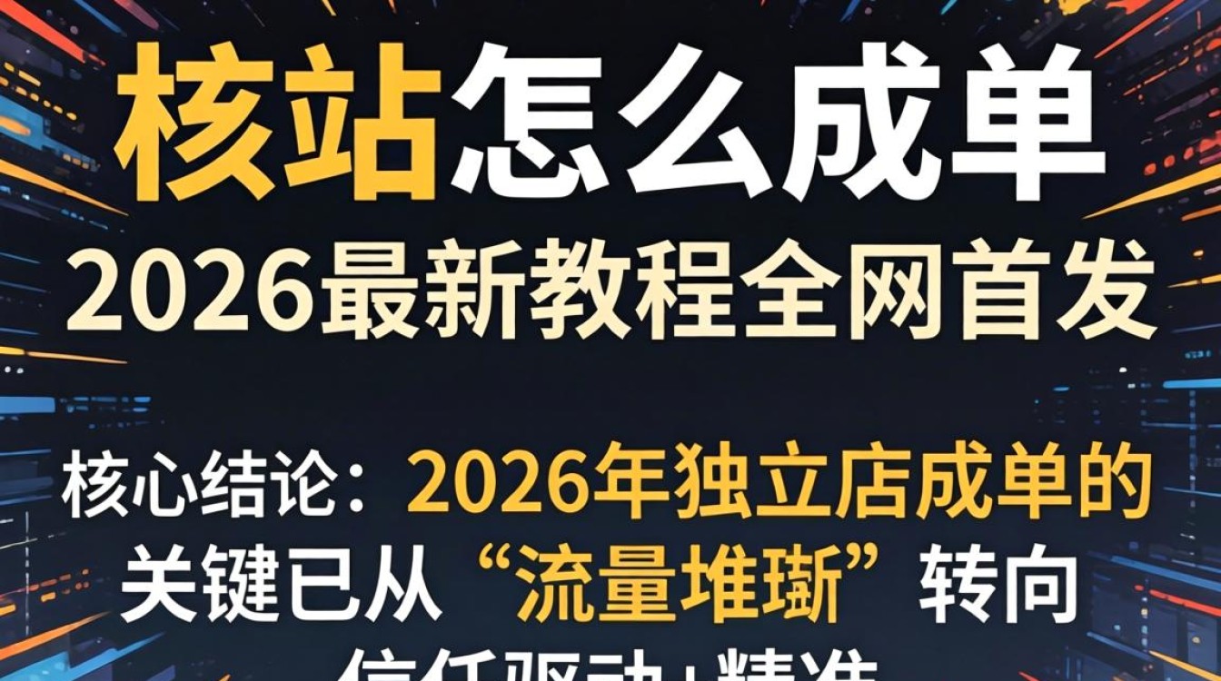独立站怎么成单?2026最新独立站成单方法与实操教程 2026最新独立站成单方法与实操教程