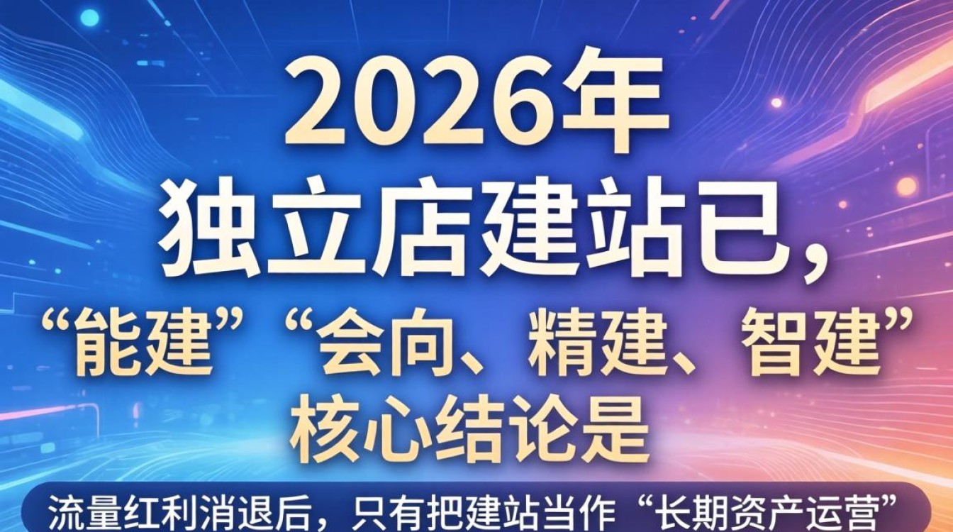2026最新独立站建站方法和引流技巧