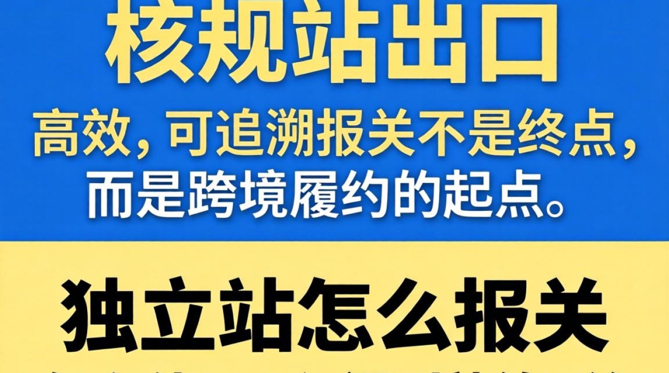 独立站出口报关全流程及操作指南