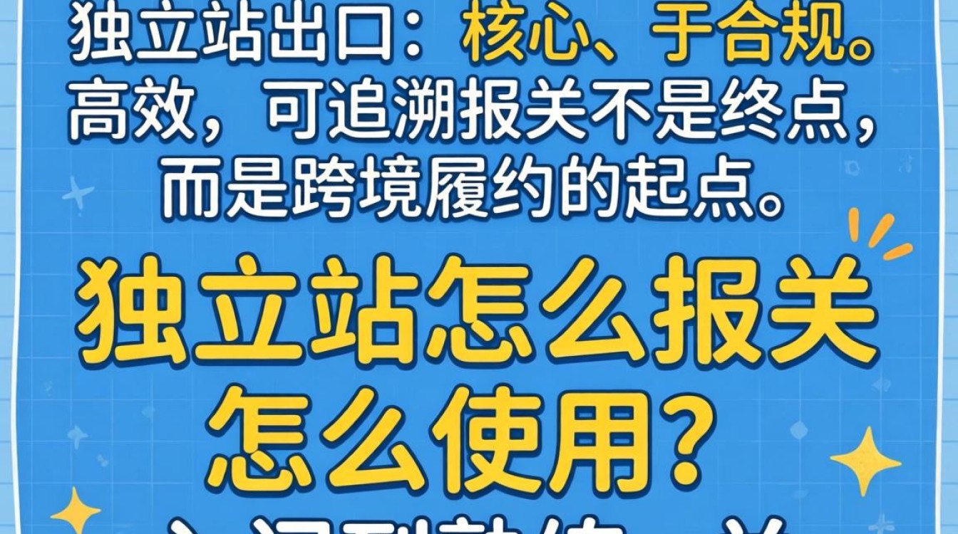 独立站出口报关全流程及操作指南