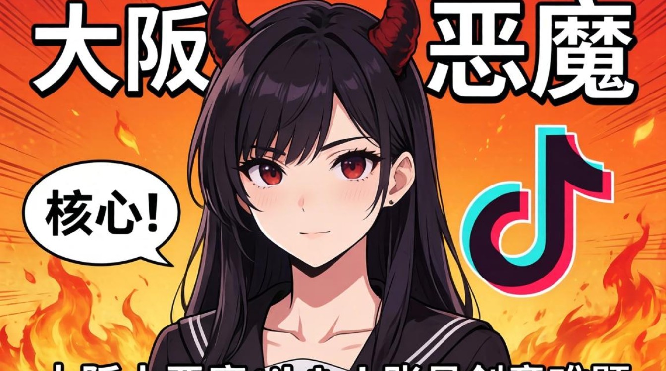 大阪小恶魔TikTok脚本怎么写