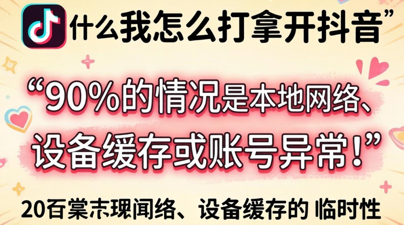 抖音打不开常见原因及行业未来发展方向趋势
