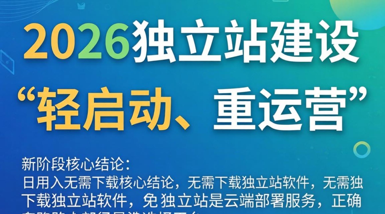 怎么下载独立站 2026入门指南最新版
