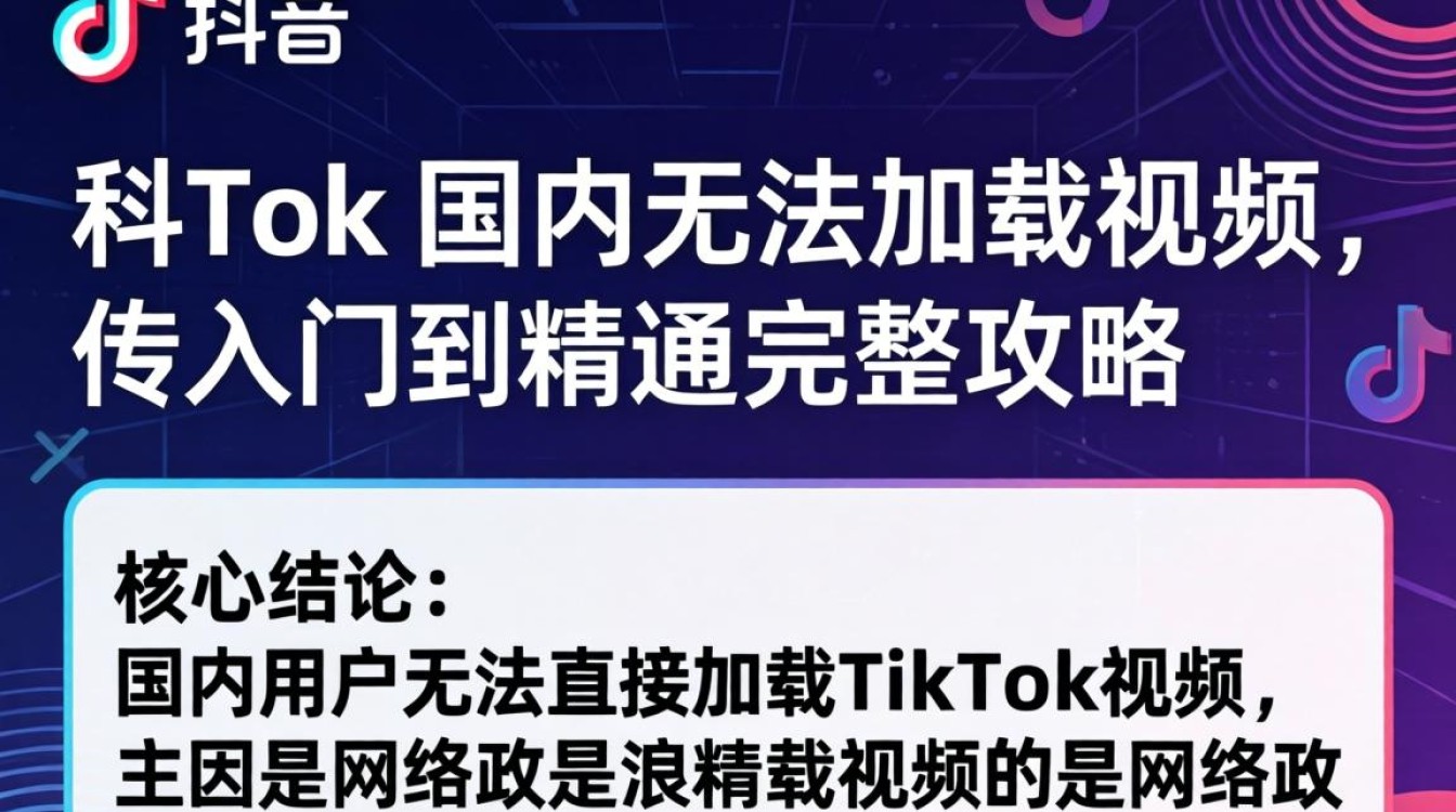 TikTok国内为什么加载不了视频?TikTok国内无法加载视频从入门到精通完整攻略 TikTok国内无法加载视频从入门到精通完整攻略