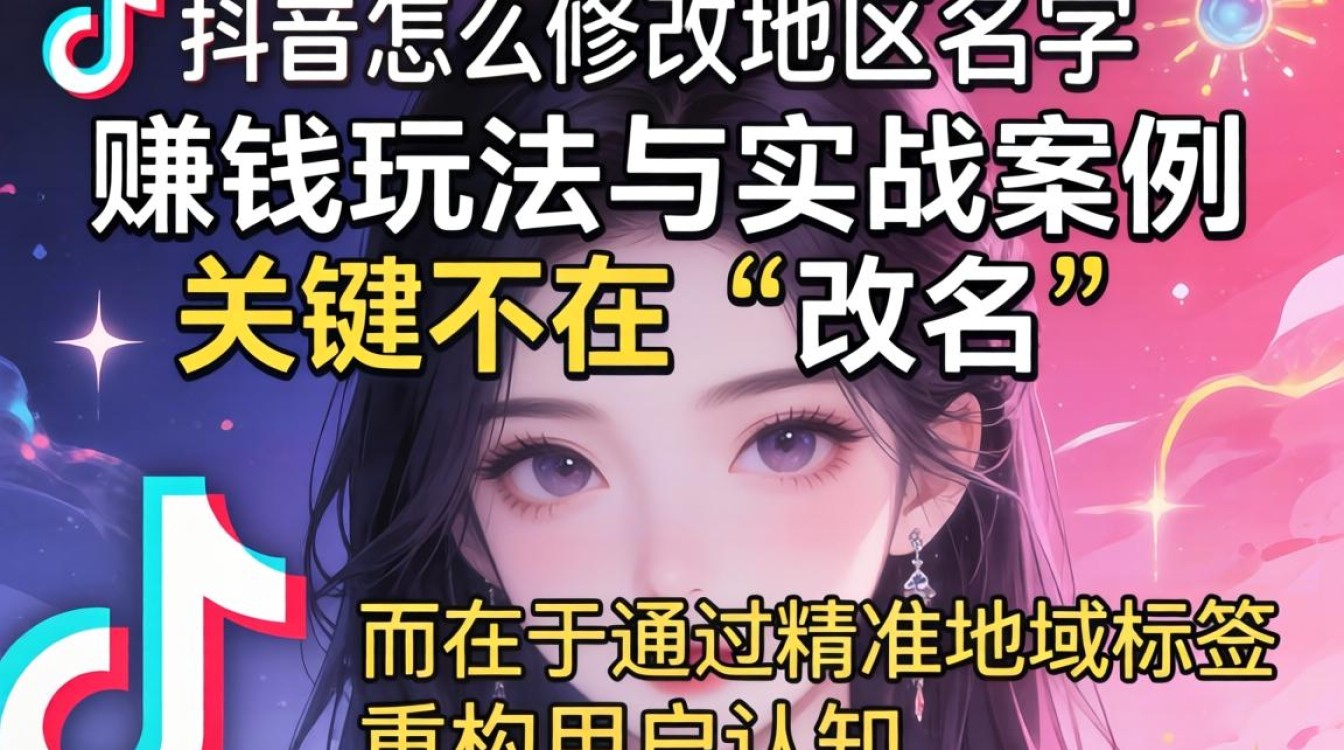 抖音地区设置技巧与赚钱实战案例