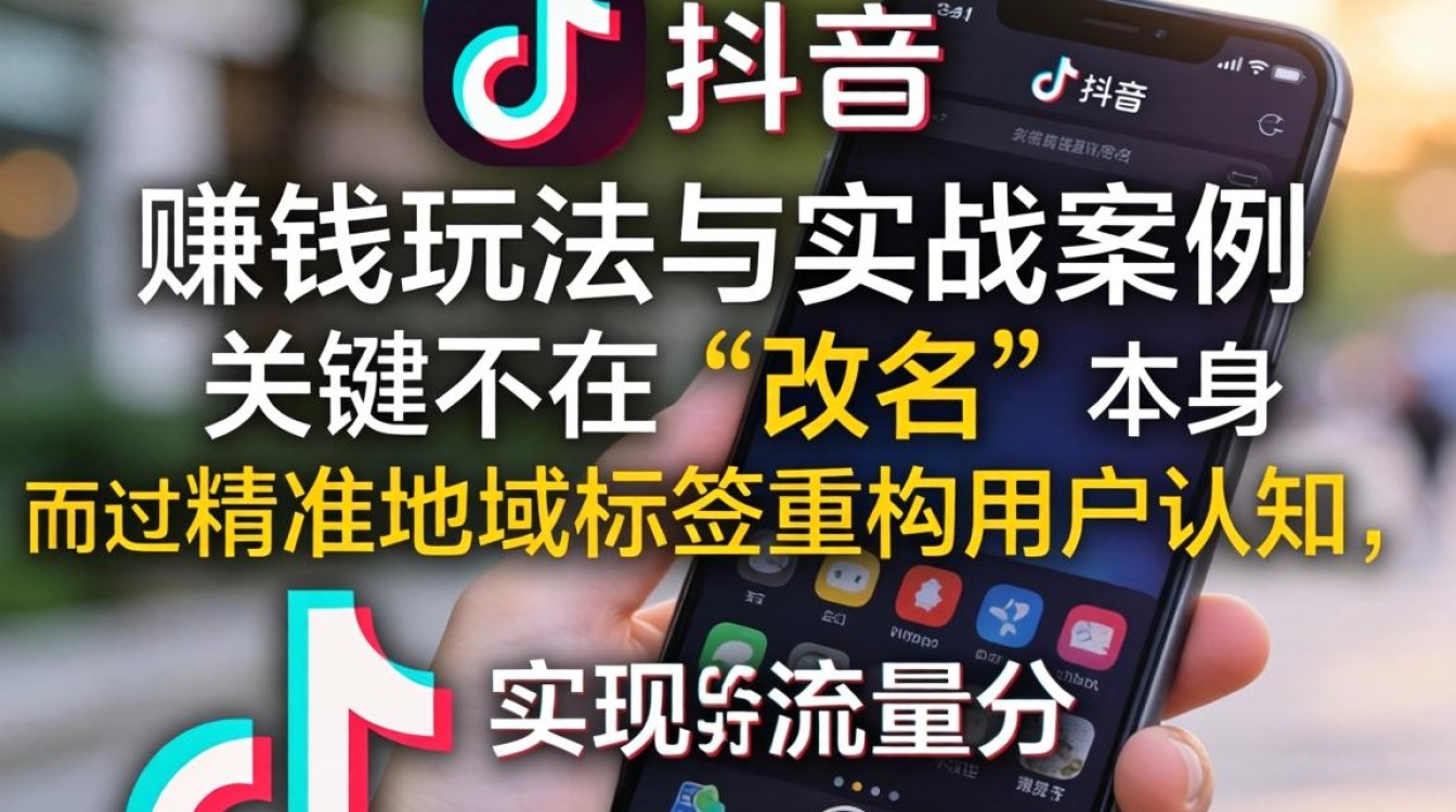 抖音地区设置技巧与赚钱实战案例