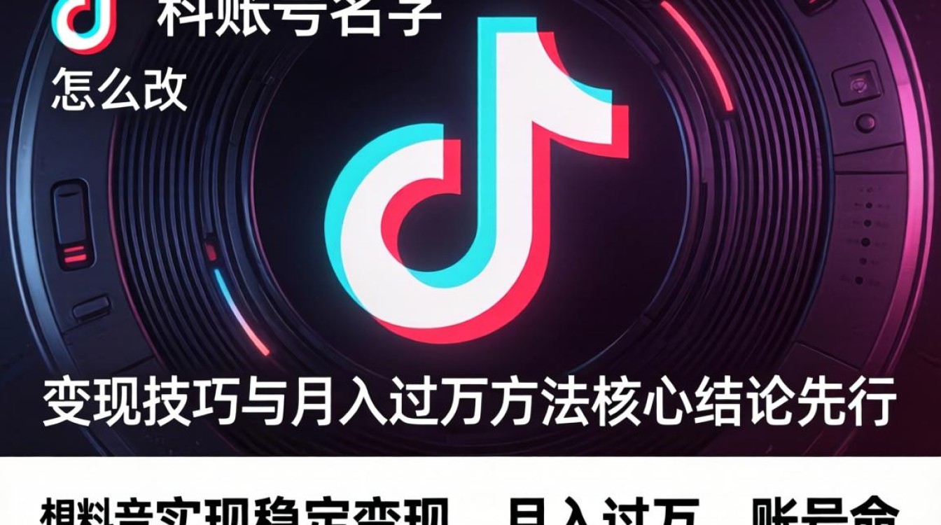 抖音改名后如何变现月入过万