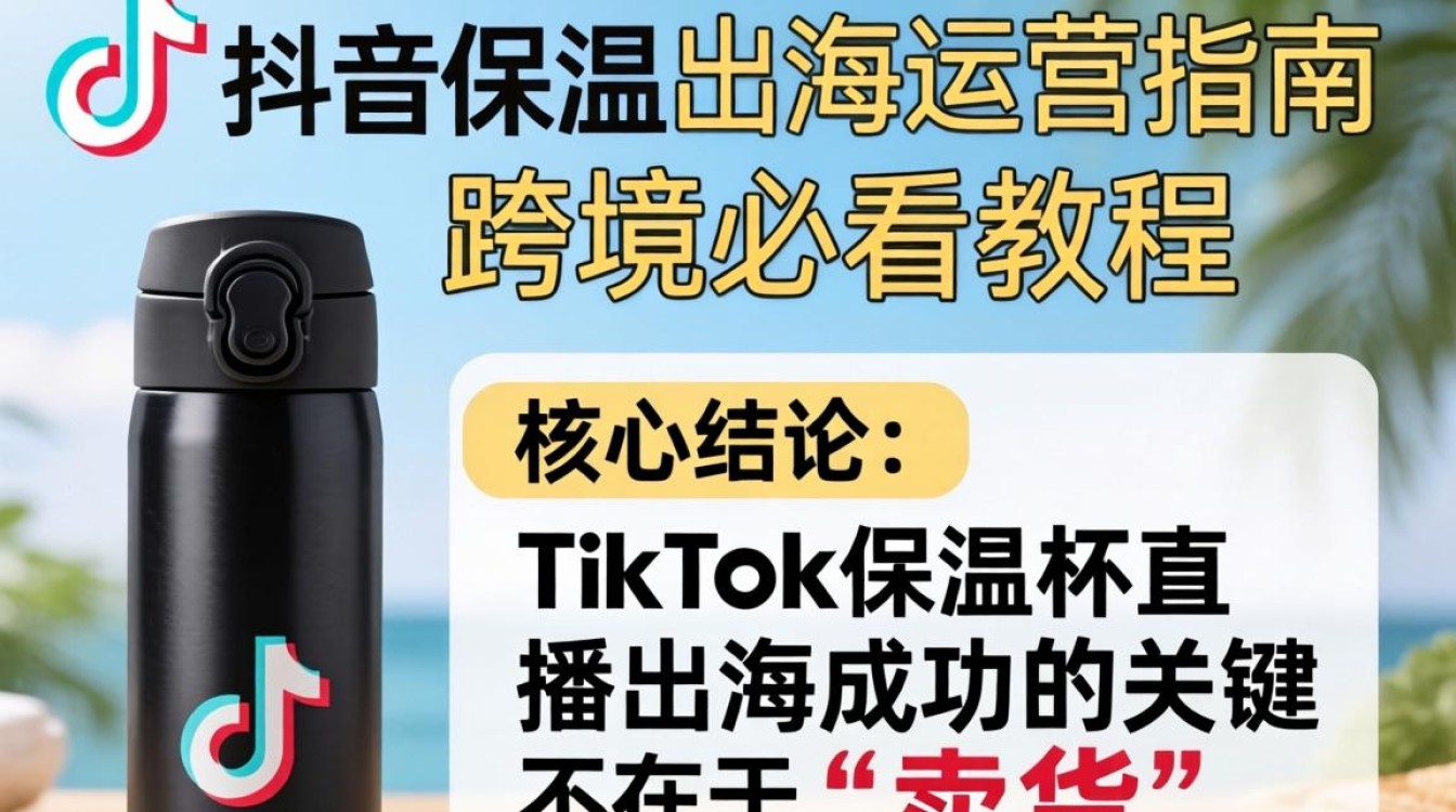 跨境TikTok保温杯直播带货全流程指南