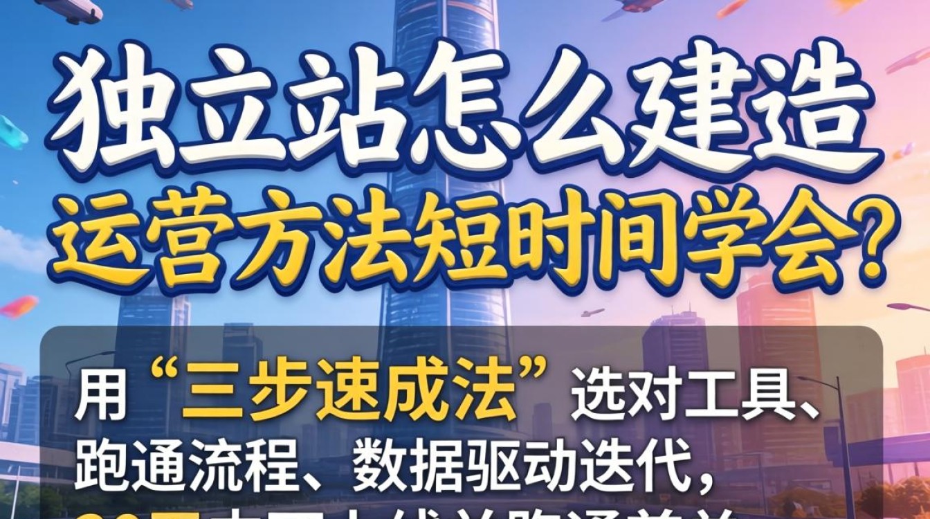 独立站快速建站运营方法