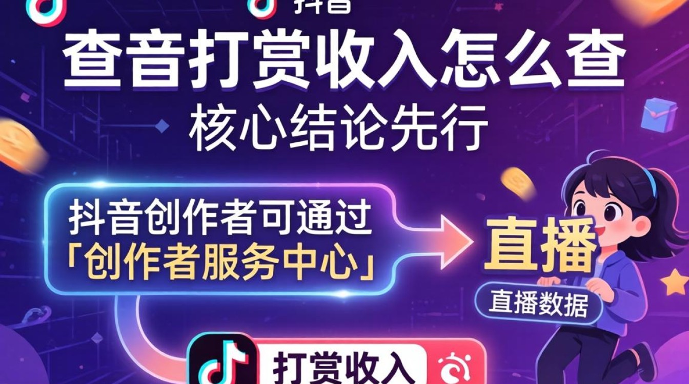 抖音打赏收入查看方法详细步骤