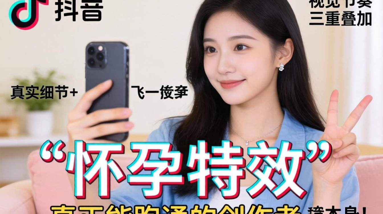 怀孕特效制作方法和爆款内容技巧