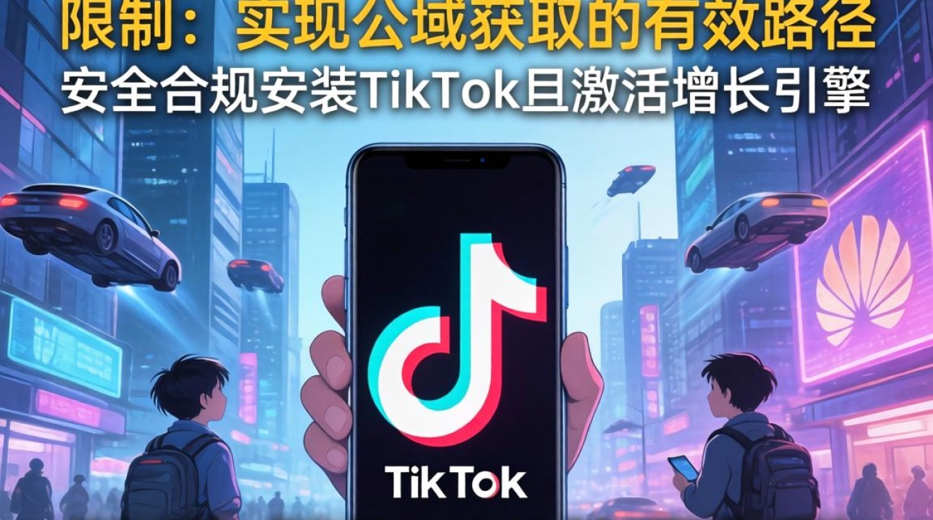 华为手机怎么装tiktok