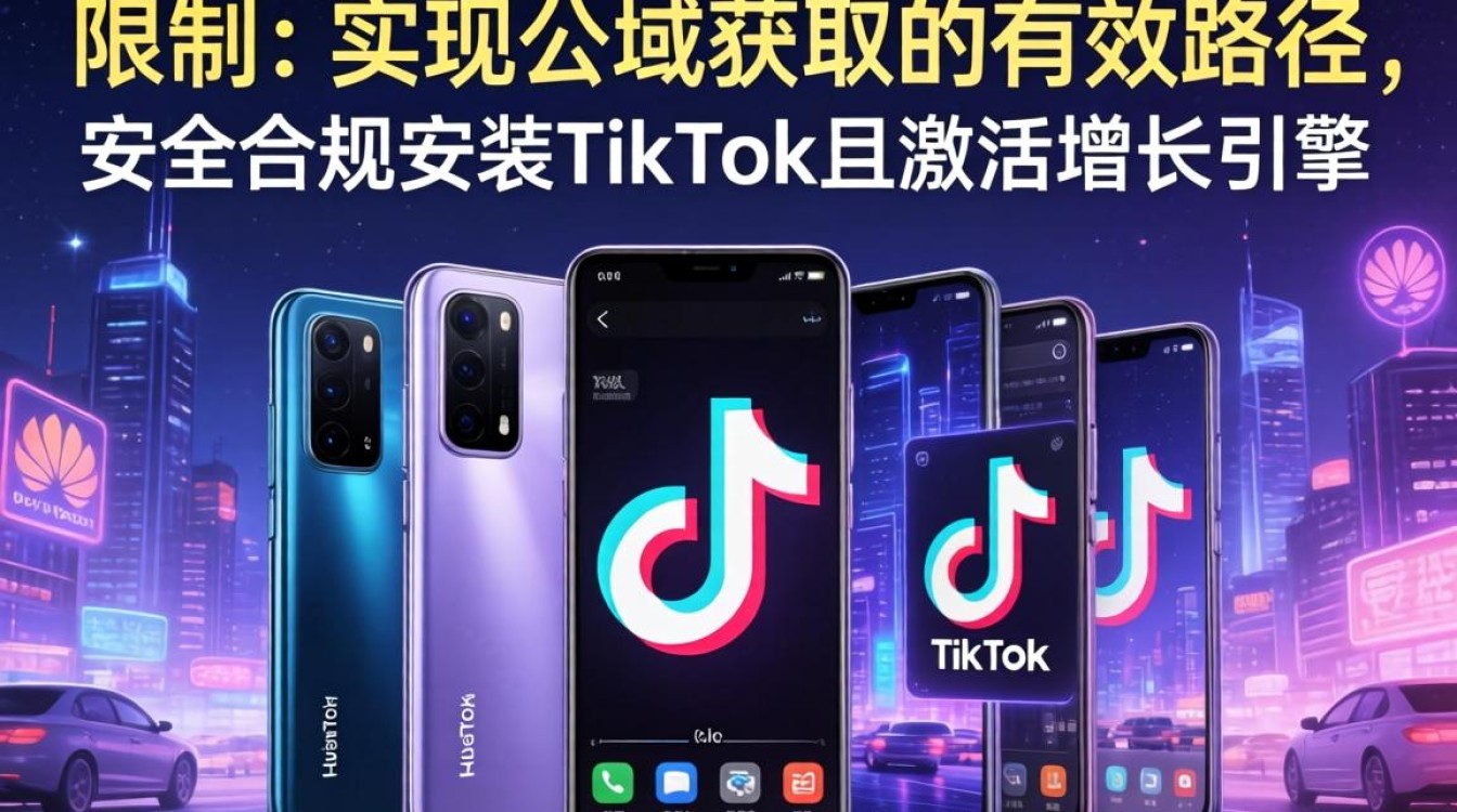 华为手机怎么装tiktok