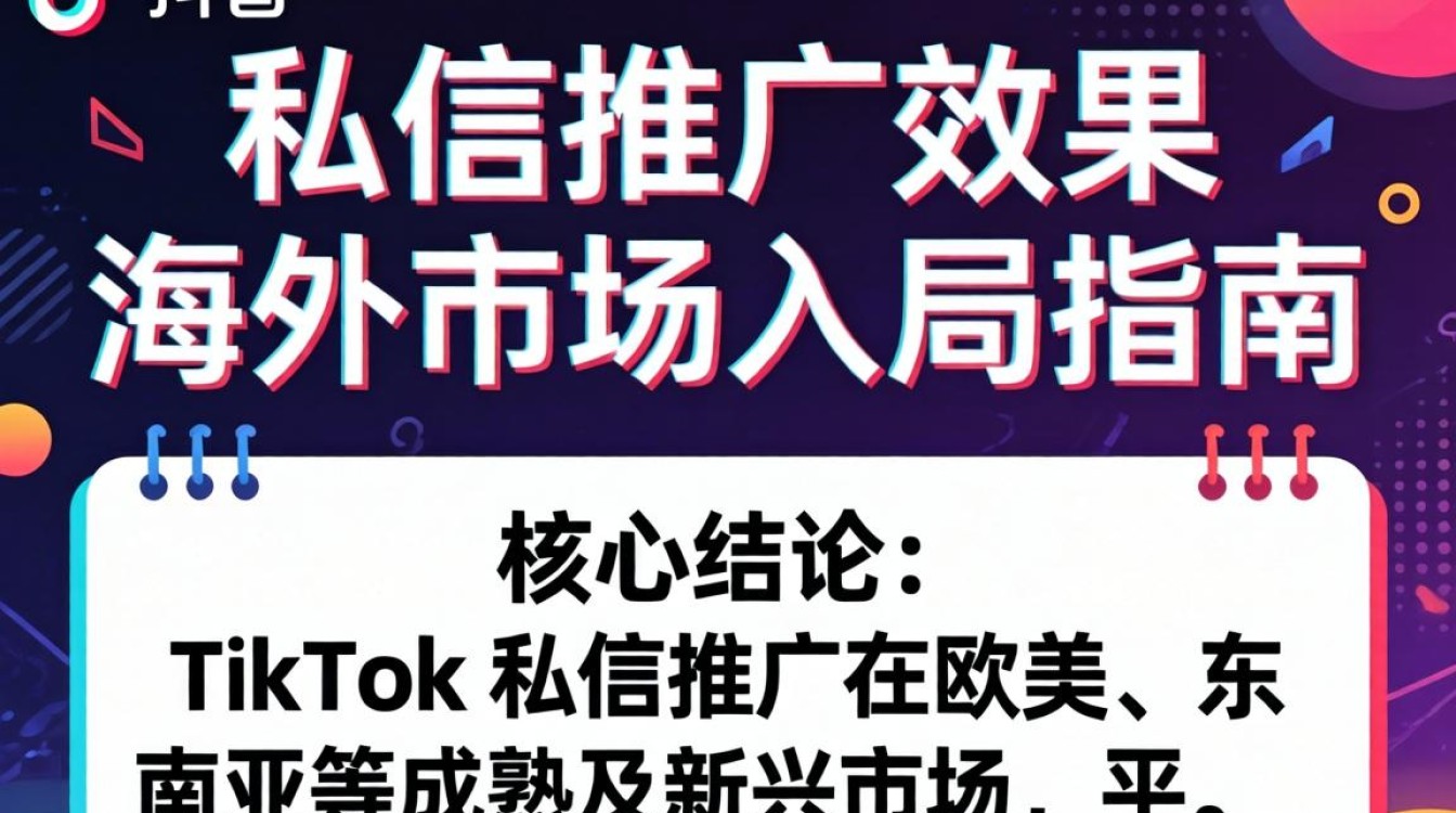 TikTok海外私信推广效果及入局指南