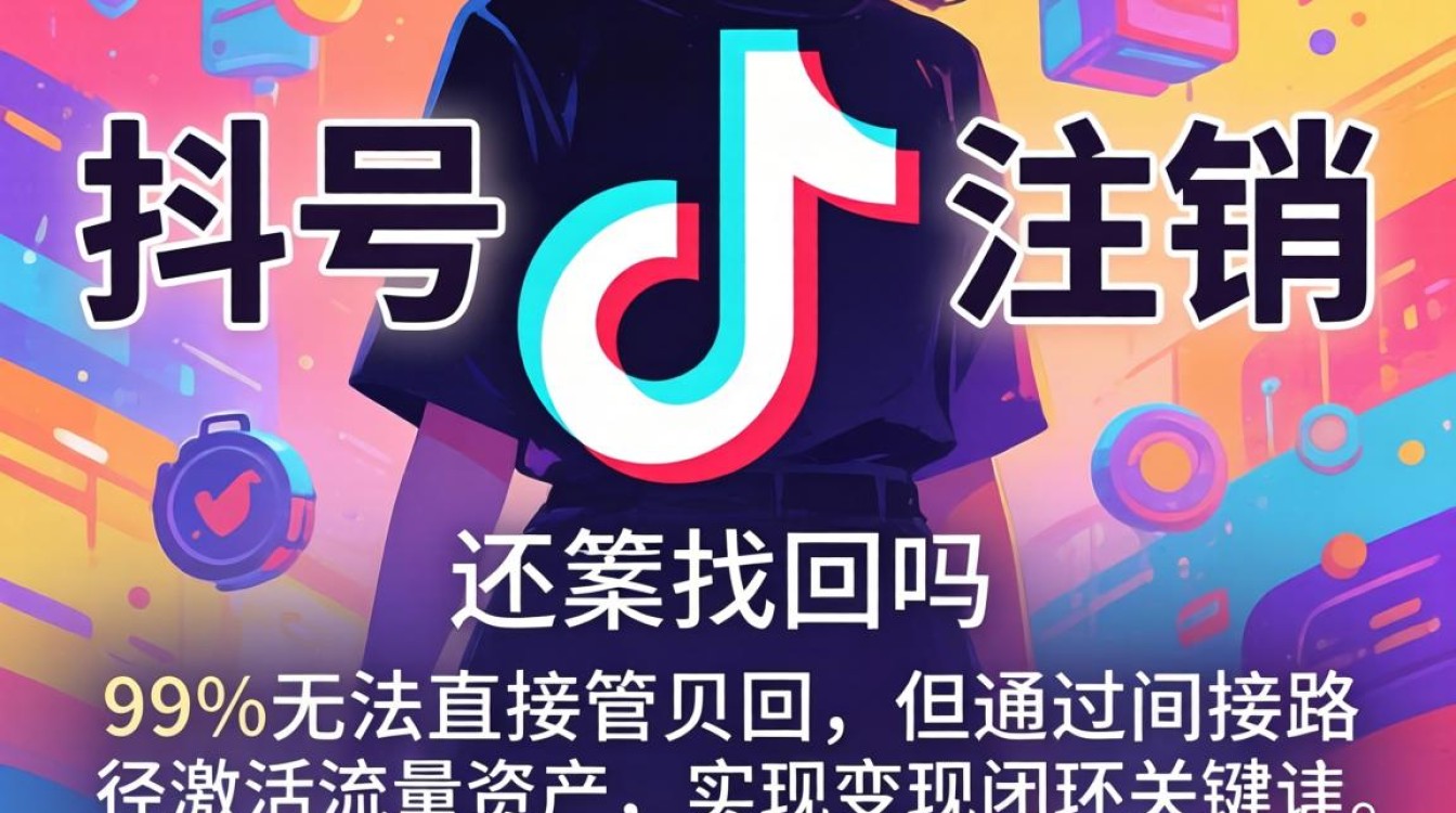 抖音注销账号找回方法与赚钱实战案例