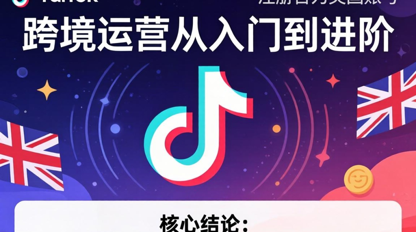 TikTok英国账号注册流程及跨境运营指南