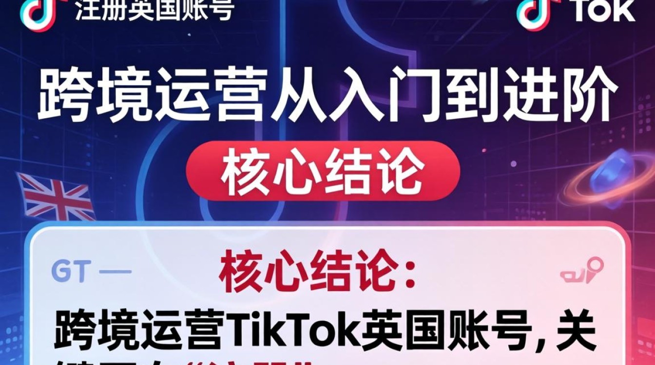 TikTok英国账号注册流程及跨境运营指南