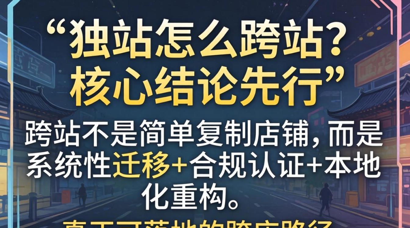独立站跨站操作流程与官方认证标准