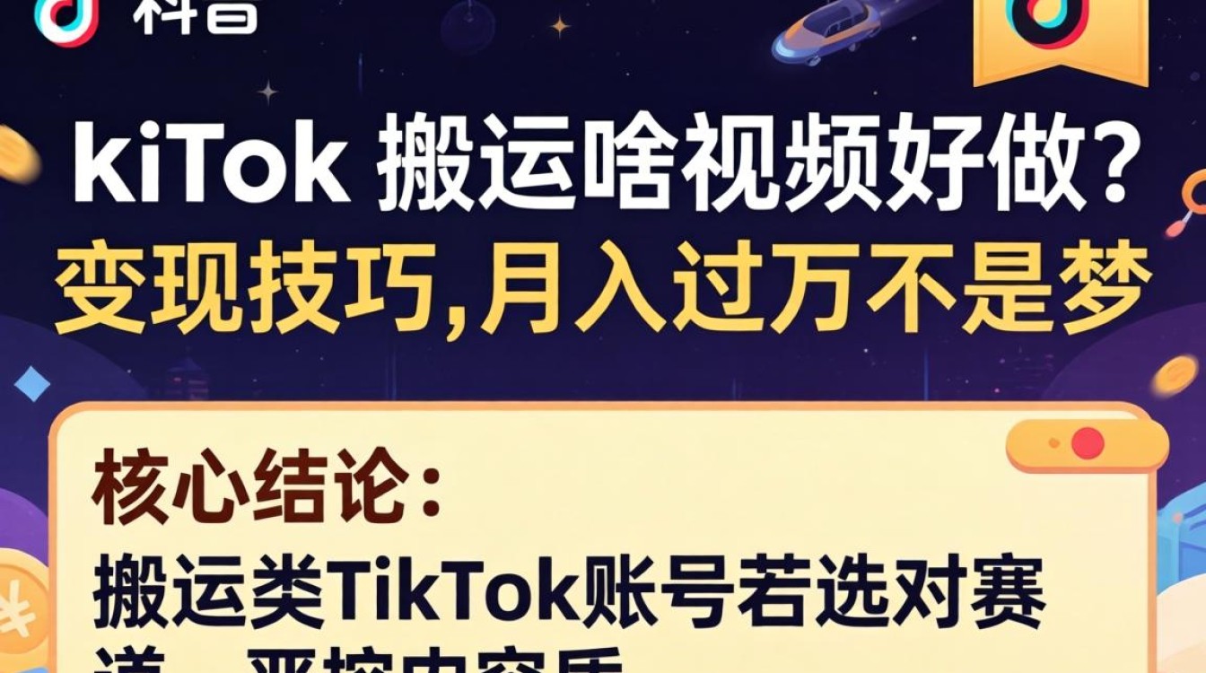 TikTok搬运视频变现技巧月入过万