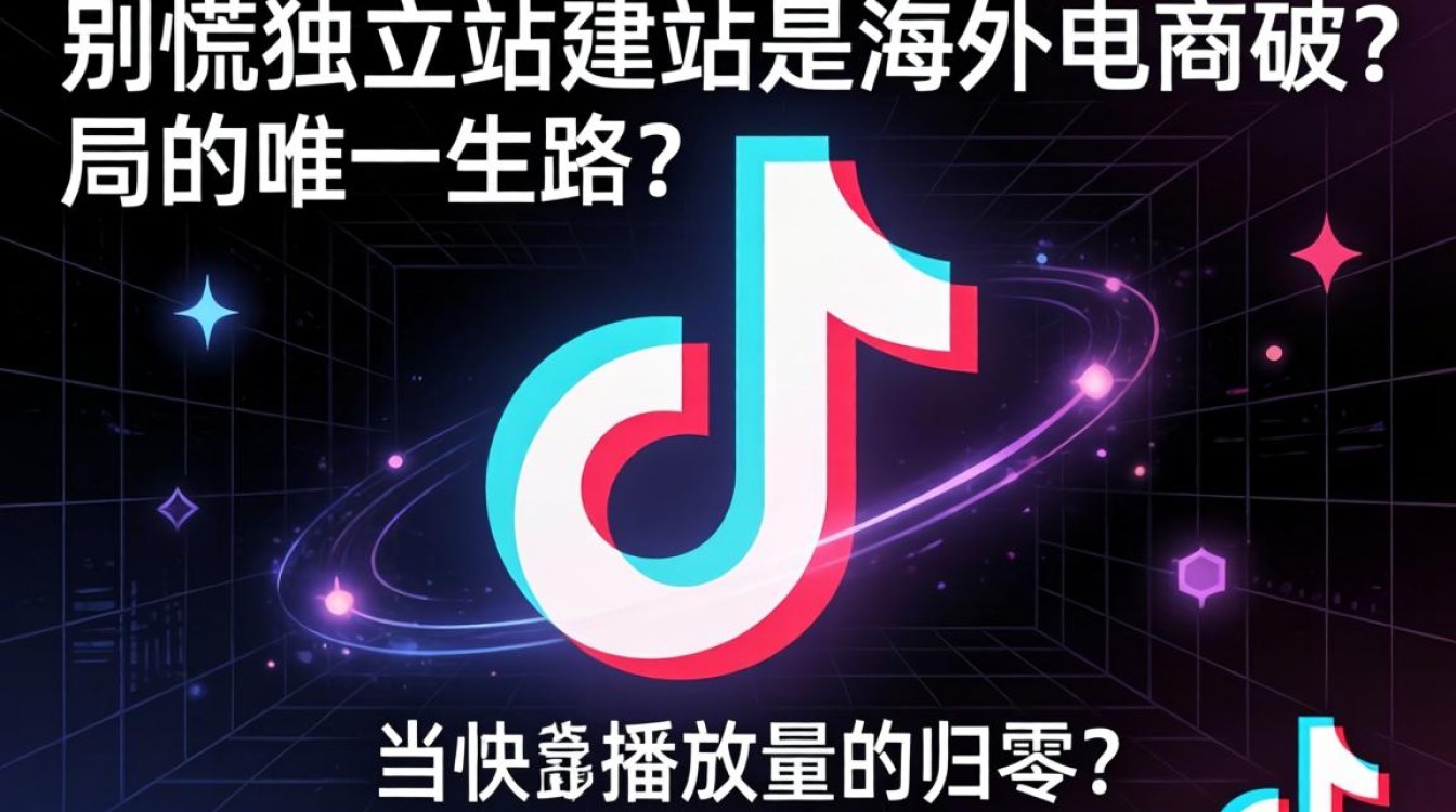 海外独立站建站引流 TikTok电商零播放起量技巧