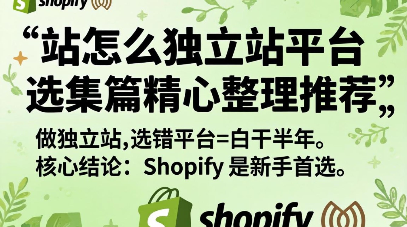 独立站平台合集推荐