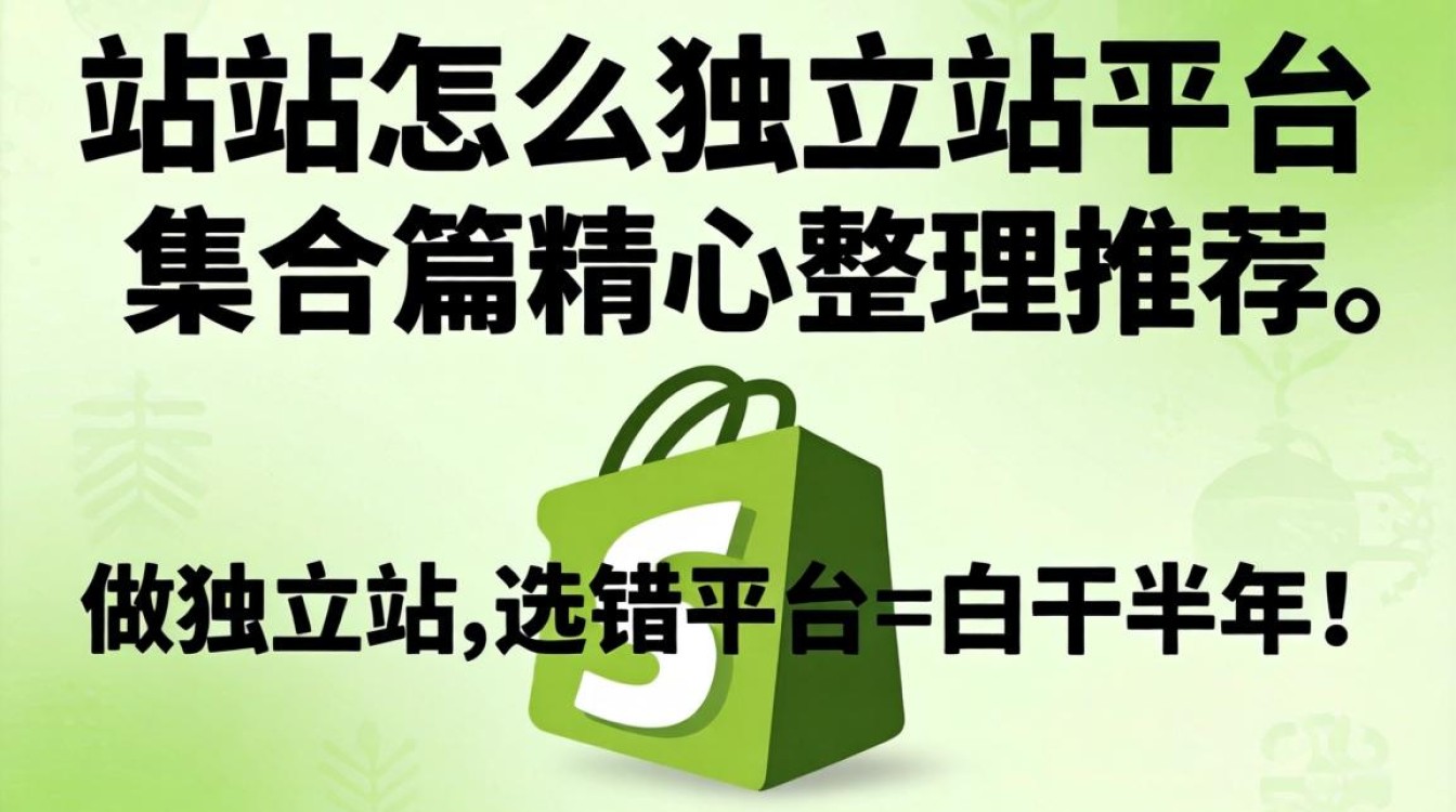 独立站平台合集推荐